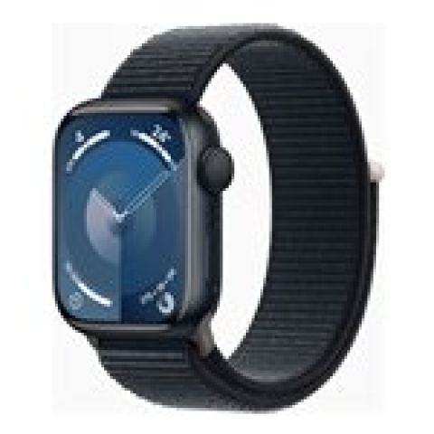 Apple Watch Series 9 41 mm Numérique 352 x 430 pixels Écran tactile Noir Wifi GPS (satellite)