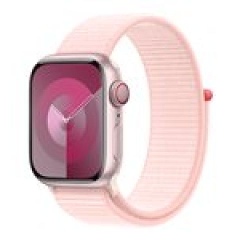 Apple WATCH 41 LIGHT PINK SL Bande Nylon, Polyester recyclé, Spandex