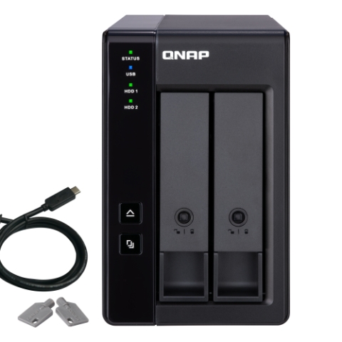 boîtier de disques Noir