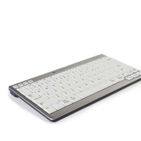 BakkerElkhuizen UltraBoard 950 Wireless clavier RF sans fil ?ŽERTY Belge Gris, Blanc