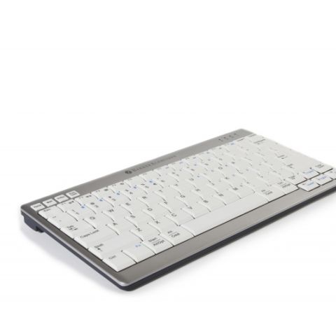 BakkerElkhuizen UltraBoard 950 Wireless clavier RF sans fil QWERTY Anglais américain Gris, Blanc