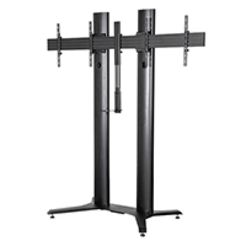 B-Tech BT8712 165,1 cm (65") Noir Sol