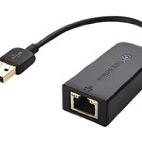 Crestron ADPT-USB-ENET changeur de genre de câble USB-A RJ-45 Noir