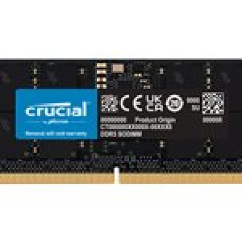 Crucial CT16G56C46S5 module de mémoire 16 Go 1 x 16 Go DDR5 5600 MHz ECC