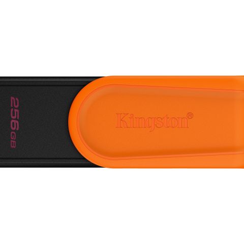 Kingston Technology DataTraveler 256GB Portable USB 3.2 Gen 1 Exodia S (Noir/Orange)