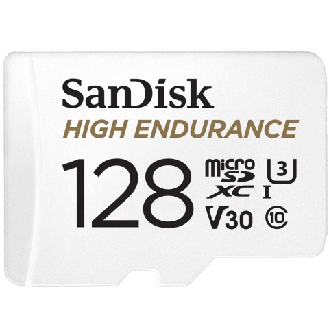 SANDISK HIGH ENDURANCE MICROSD CARD 128G