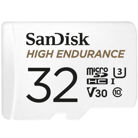 SANDISK HIGH ENDURANCE MICROSD CARD 32G