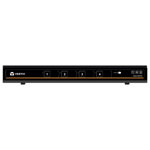 4Port Single-Head Secure KVM DP in/DP ou