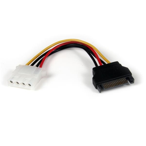 StarTech.com Cable adaptateur d'alimentation SATA 15 cm vers LP4