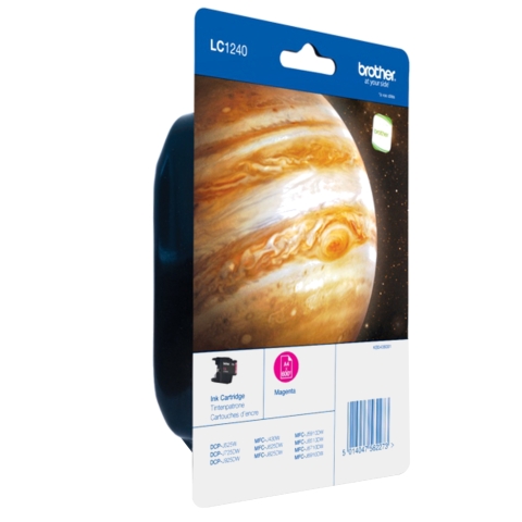 INK CARTRIDGE LC-1240M MAGENTA 600 PAGES