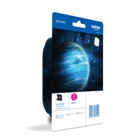 INK CARTRIDGE LC-1280XLM MAGENTA 1.200 P