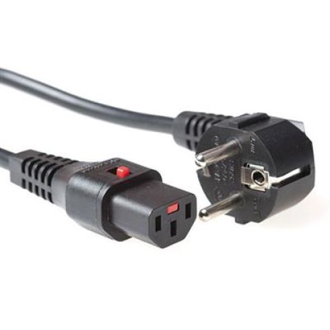 ACT AK5057 câble électrique Noir 1 m CEE7/7 IEC C13