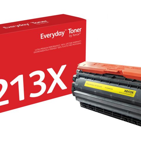 Toner Everyday™ _OEM_NAME_ Jaune de Xerox compatible avec HP 213X (W2132X), Grande capacité