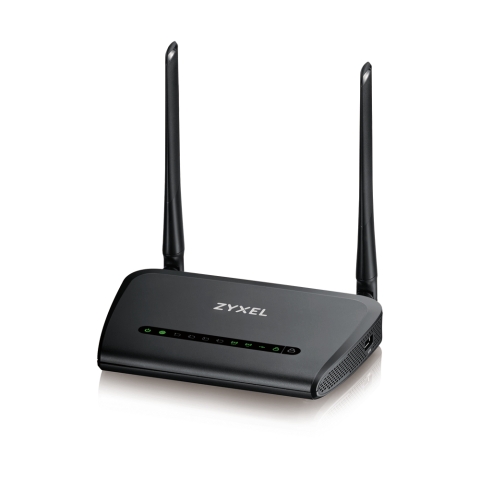 Zyxel NBG6515 routeur sans fil Gigabit Ethernet Bi-bande (2,4 GHz / 5 GHz) Noir