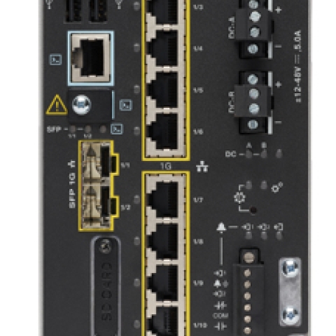 Cisco Catalyst IE3400 Géré L2 Gigabit Ethernet (10/100/1000) Noir