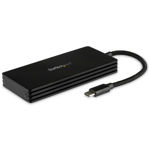 StarTech.com Boîtier externe pour SSD M2 SATA avec câble USB-C intégré