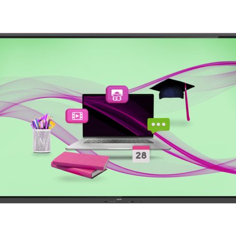 Philips 75BDL4052E/02 affichage de messages Panneau plat de signalisation numérique 190,5 cm (75") LCD Wifi 410 cd/m² 4K Ultra HD Noir Écran tactile Intégré dans le processeur Android 11 18/7