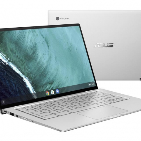 ASUS Chromebook Flip C434TA-AI0064-BE 35,6 cm (14") 1920 x 1080 pixels Écran tactile Intel® Core™ M 8 Go LPDDR3-SDRAM 64 Go eMMC Wi-Fi 5 (802.11ac) Système d'exploitation Chrome Argent