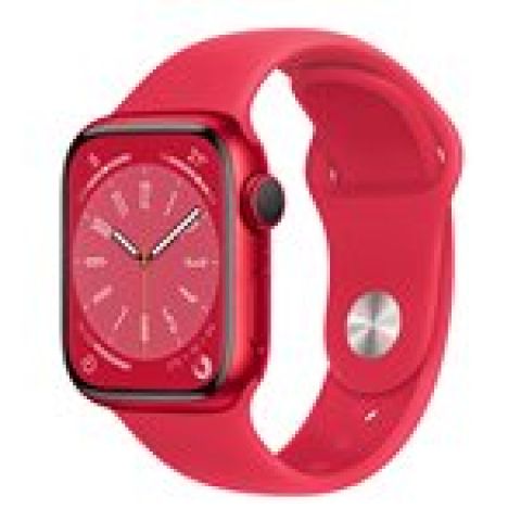 Apple Watch Series 8 OLED 45 mm Rouge GPS (satellite)