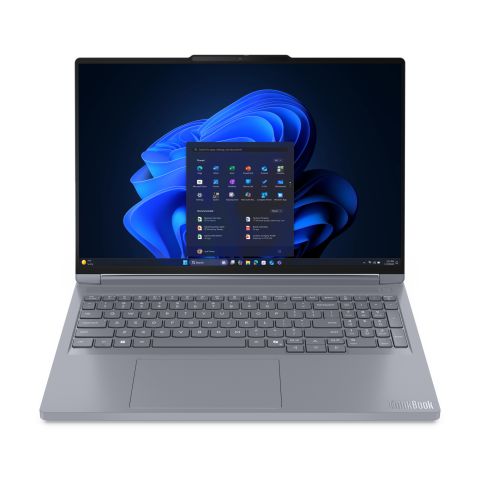 Lenovo ThinkBook 16p G6 ADR AMD Ryzen™ 9 8940HX Ordinateur portable 40,6 cm (16") WQXGA 64 Go DDR5-SDRAM 1 To SSD NVIDIA GeForce RTX 5060 Wi-Fi 7 (802.11be) Windows 11 Pro Belge Gris