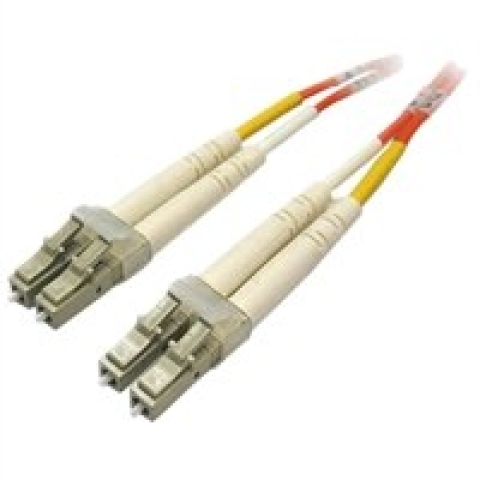 DELL 8J943 câble de fibre optique 2 m LC Orange, Jaune