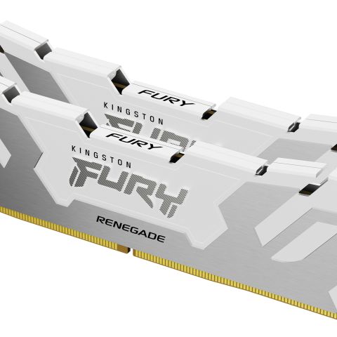 Kingston Technology FURY 48 Go 8000 MT/s DDR5 CL38 DIMM (Kit de 2) Renegade White