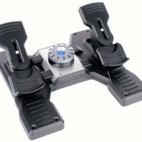 G Saitek PRO Flight Rudder Pedals