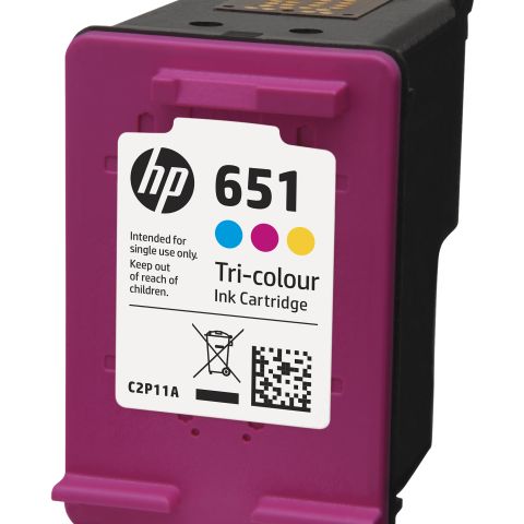 HP 651 cartouches Ink Advantage authentiques, trois couleurs