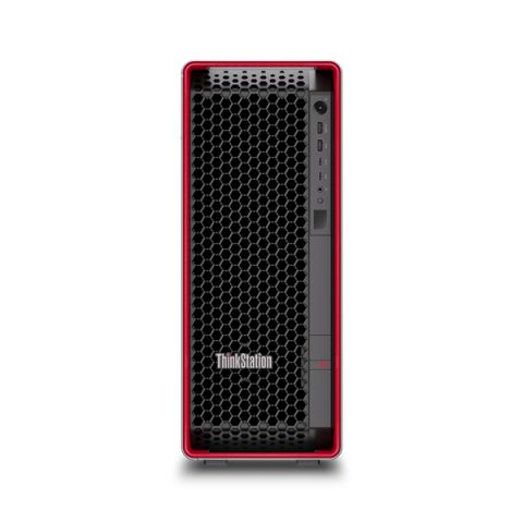 Lenovo ThinkStation P7 w5-3423 Tower Intel® Xeon® 32 Go DDR5-SDRAM 1000 Go SSD Windows 11 Pro for Workstations Station de travail Noir, Rouge