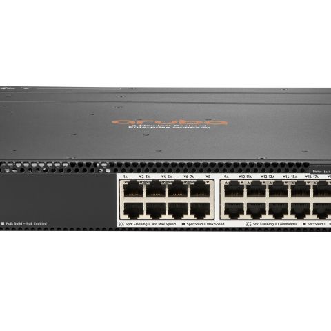 Aruba 6300M Géré L3 Connexion Ethernet, supportant l'alimentation via ce port (PoE) 1U Gris