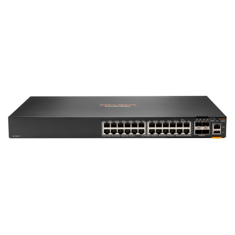 Aruba 6300F 24-port 1GbE & 4-port SFP56 Géré L3 Gigabit Ethernet (10/100/1000) 1U Gris