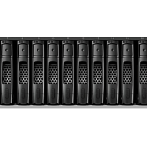 Lenovo ThinkSystem DE4000H Hybrid 2U24 SFF controller enclosure