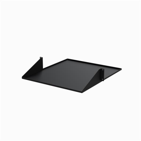 StarTech.com 2U 19" 2-Post Network Rack Cabinet Shelf 20in Deep Center Mount Cantilever Tray Rackmount for AV/Data Equipment 75lb Capacity (CABSHF2POST2)