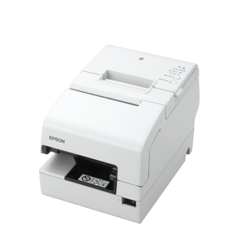 Epson TM-H6000V-213P1: Serial, MICR, White, PSU, EU