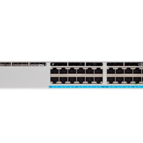 Cisco 9300 Géré L2/L3 Gigabit Ethernet (10/100/1000) Connexion Ethernet, supportant l'alimentation via ce port (PoE) 1U Gris