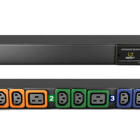 Vertiv MG01D1R0-09P633-2PS56B2H10-S unité de distribution d'énergie 9 sortie(s) CA 1U Noir