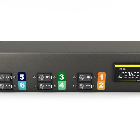 Vertiv MG01X2R1-12L193-3PS56B2H10-S unité de distribution d'énergie 12 sortie(s) CA 2U Noir
