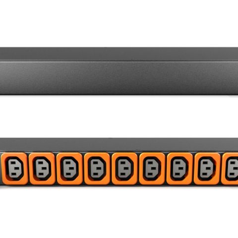 Vertiv GVHVRN102-102L13PS6-IP44 unité de distribution d'énergie 10 sortie(s) CA 1U Noir
