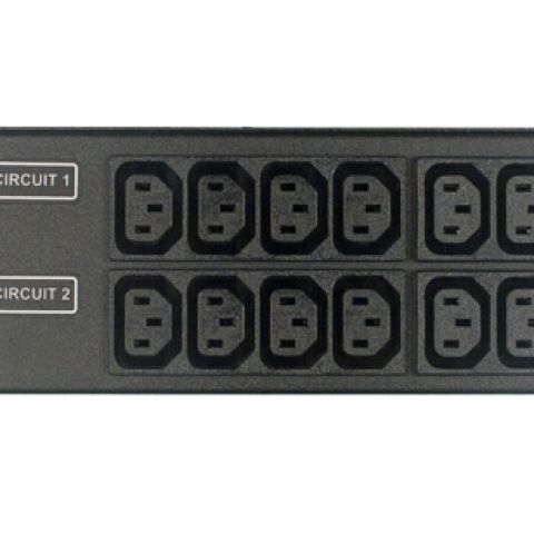 Vertiv EG2XPRA206-103C13PS6-IP44 unité de distribution d'énergie 20 sortie(s) CA Noir