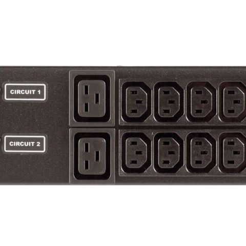 Vertiv EG2XPR166-103IB4PS6-IP44 unité de distribution d'énergie 16 sortie(s) CA Noir