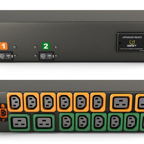 Vertiv MG01D2R1-16PB43-3PS6C2H10-S unité de distribution d'énergie 16 sortie(s) CA 2U Noir