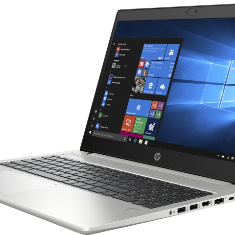 HP ProBook 445 G7 Ordinateur portable 35,6 cm (14") 1920 x 1080 pixels AMD Ryzen 5 8 Go DDR4-SDRAM 256 Go SSD Wi-Fi 6 (802.11ax) Windows 10 Pro Argent