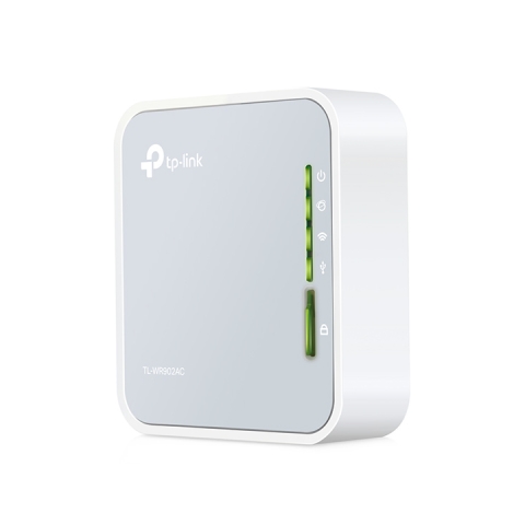 TP-LINK TL-WR902AC routeur sans fil Fast Ethernet Bi-bande (2,4 GHz / 5 GHz) 3G 4G Blanc