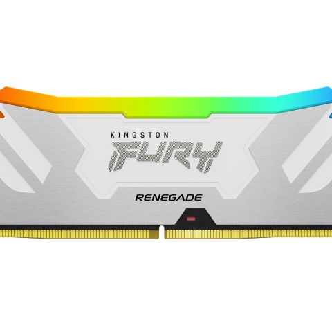 Kingston Technology FURY 24GB 8000MT/s DDR5 CL38 DIMM Renegade RGB White