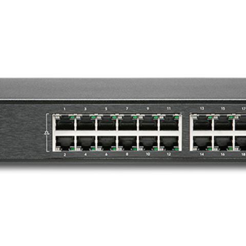 SonicWall SWS14-24 Géré L2 Gigabit Ethernet (10/100/1000) 1U Noir