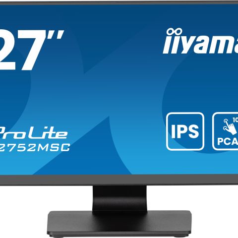 iiyama ProLite T2752MSC-B1AG écran plat de PC 68,6 cm (27") 1920 x 1080 pixels Full HD LED Écran tactile Noir