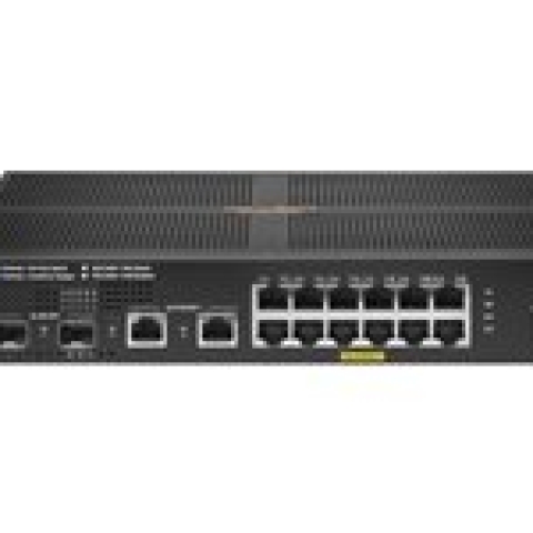 HPE Aruba 6100 12G Class4 PoE 2G/2SFP+ 139W Switch