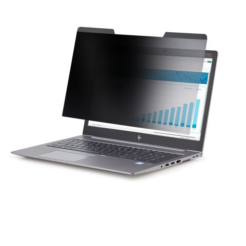 StarTech.com Filtre de Confidentialité Magnétique pour Ordinateur Portable 13,3 Pouces 16:9, Filtre Réversible, Protecteur d'Écran, Angle de Vision 60 Degrés (+/- 30&deg.), Protection contre la Lumière Bleue, TAA