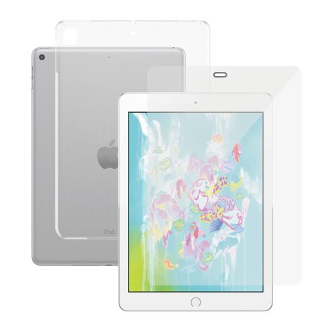 PanzerGlass SAFE. by ® 2-in-1 Bundle iPad 9.7'' (2017-2018) 
