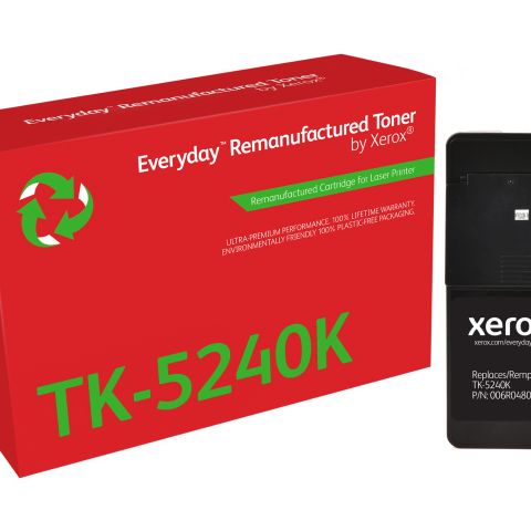 Remanufacturé Everyday Toner remanufacturé Noir Everyday™ de Xerox compatible avec Kyocera TK-5240K, Capacité standard